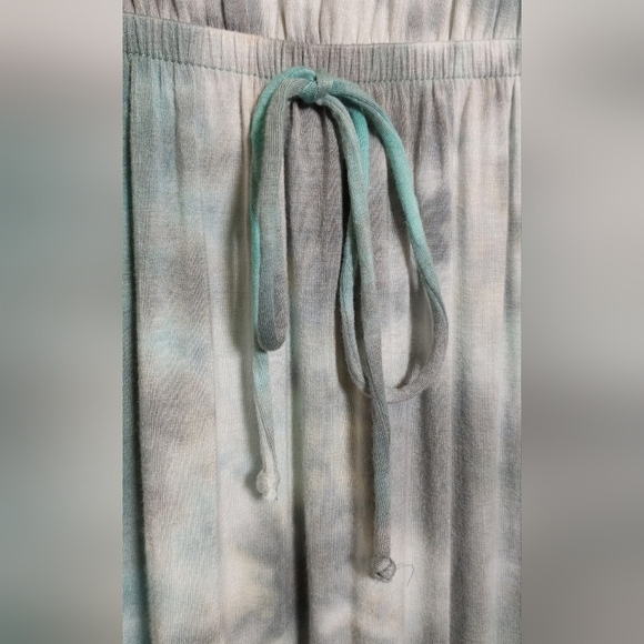 Rolla Coster Tie-Dye Strapless Maxi Dress in Blue and Gray - Picture 3 of 7